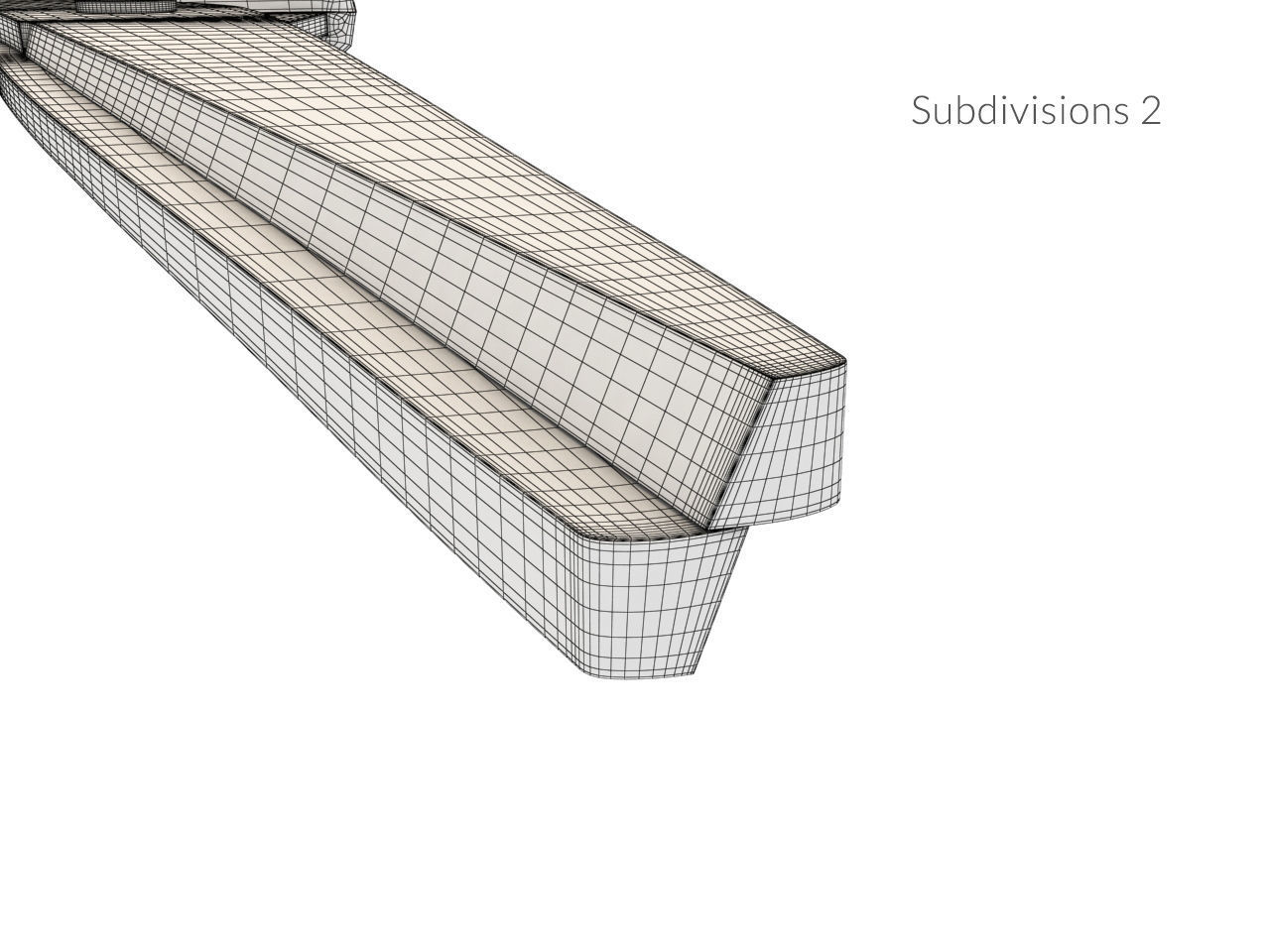 Trojka Big Scissors Low-poly 3D model_16