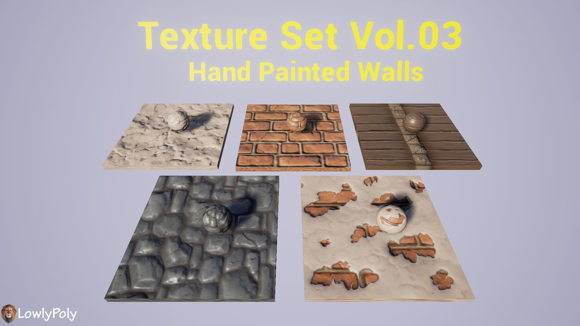 Stylized Walls Vol 03 - Hand Painted Texture  Texture_13