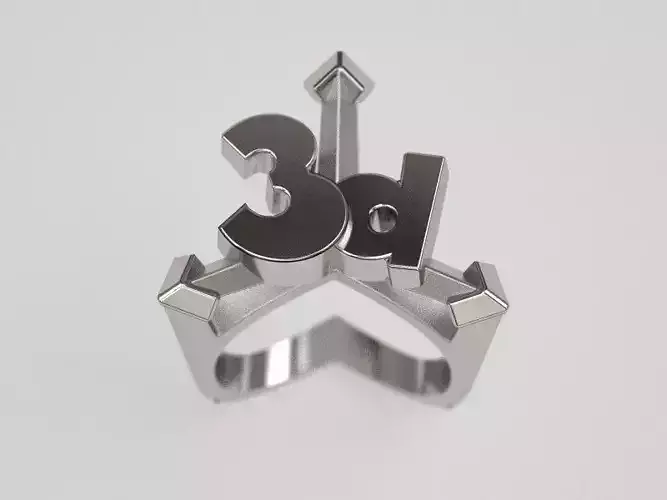 3december ring - original design Free 3D print model
