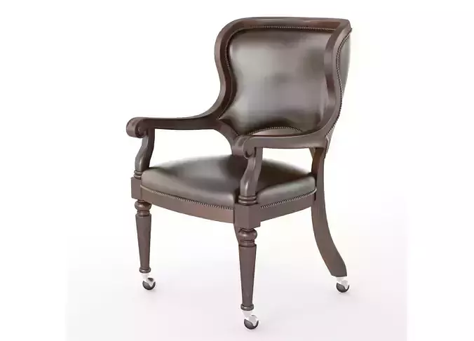 Hooker Furniture  Waverly Place Tall Wing Back Upholstered Caste