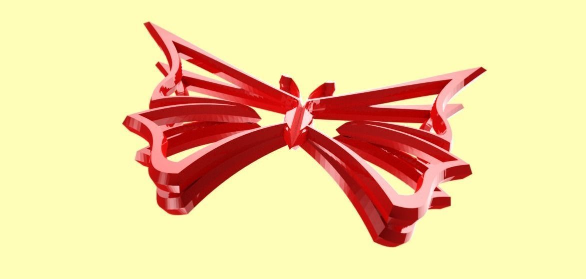 Butterfly Pendant  3D print model_2