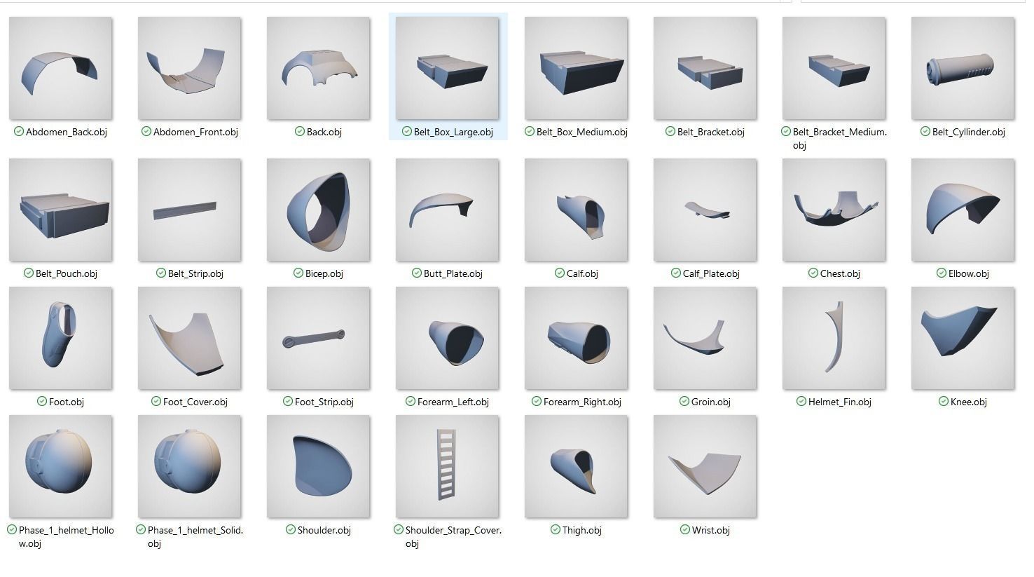 Clone Trooper Cosplay Armor 3D print model_7