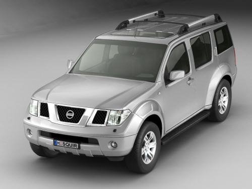 Nissan Armada Pathfinder 3D model_2