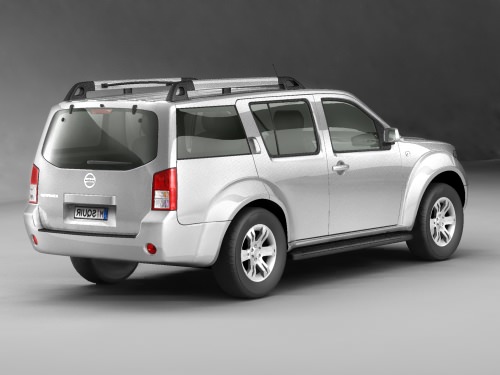 Nissan Armada Pathfinder 3D model_3