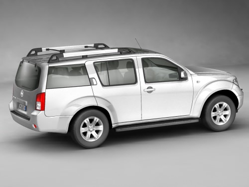 Nissan Armada Pathfinder 3D model_1