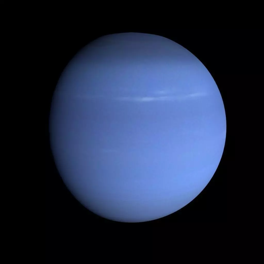 Animated HD Neptune Model Low-poly 3D model