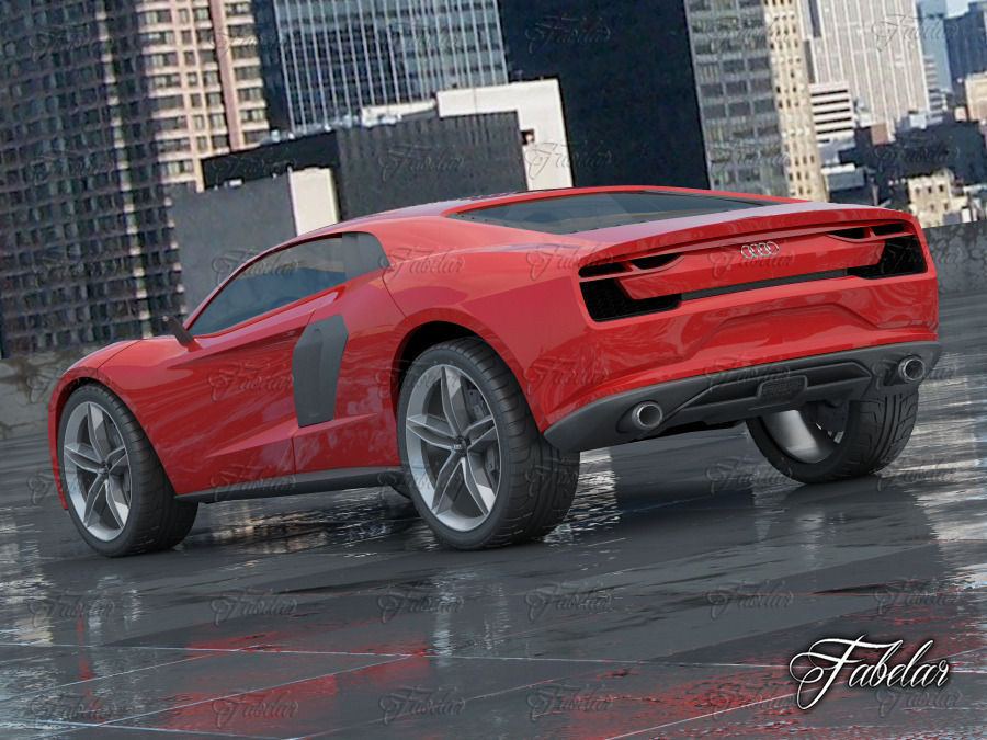 Audi Nanuk Environment 3D model_1