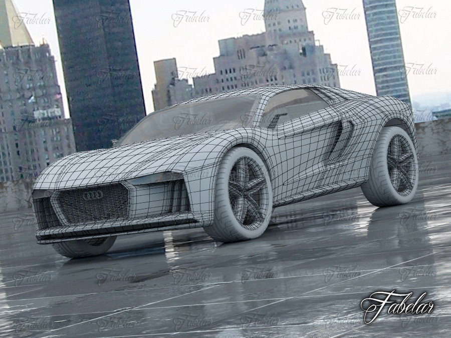 Audi Nanuk Environment 3D model_9