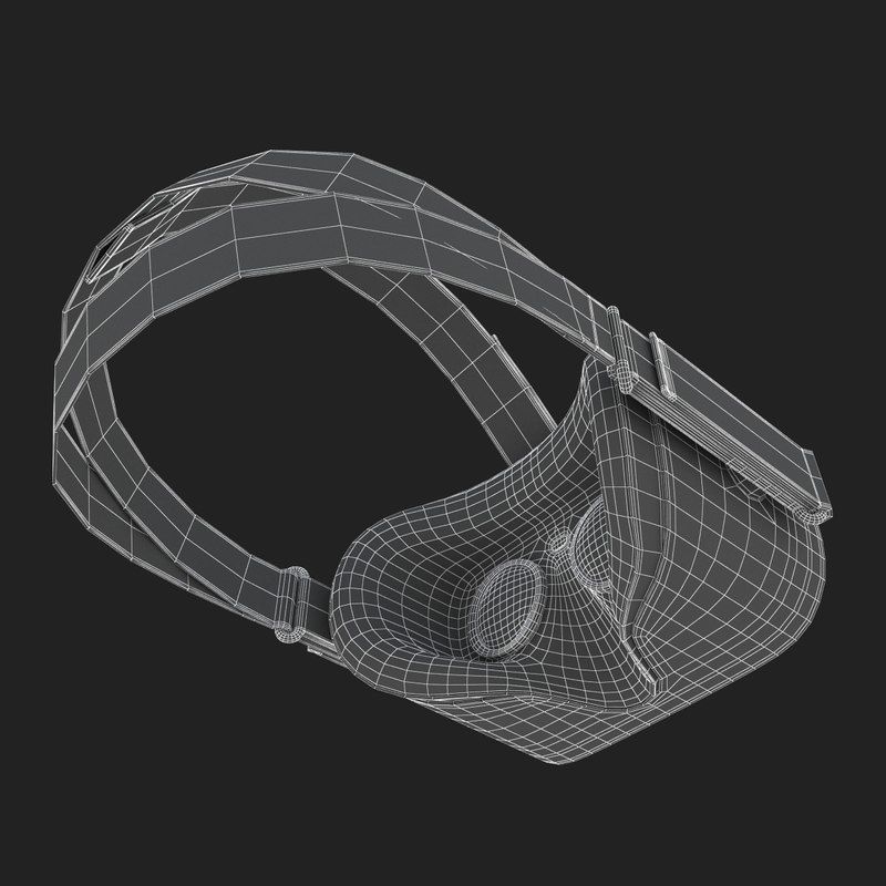 E3D - Oculus Go Headset 3D model 3D model_10