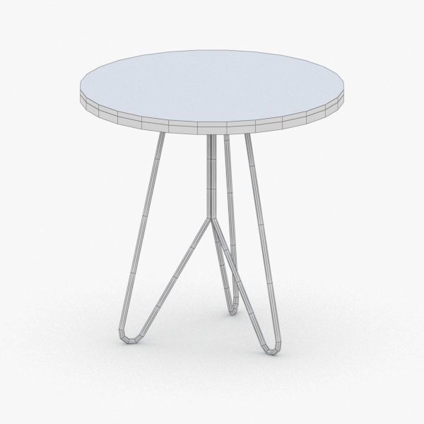 0635 - Table Low-poly 3D model_4