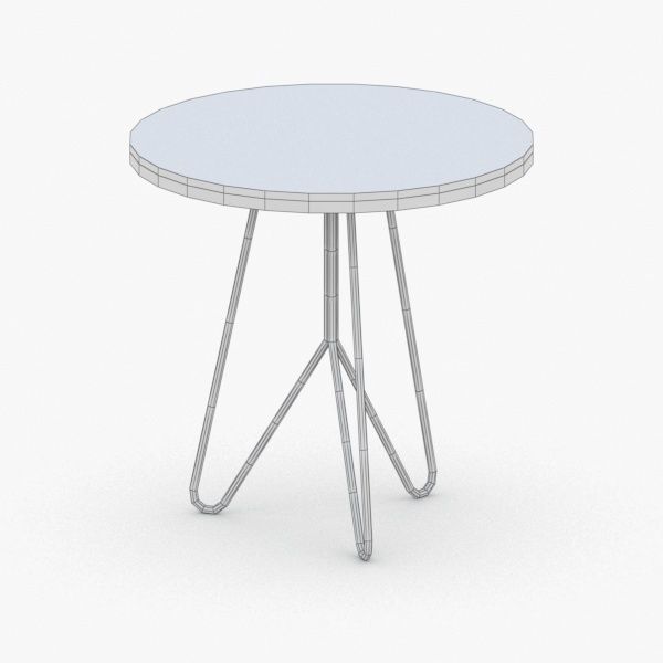 0635 - Table Low-poly 3D model_1