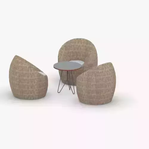 0636 - Table and Chairs Set