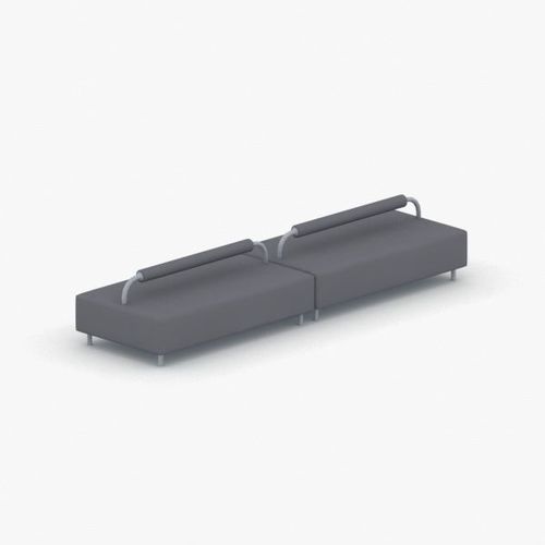 0646 - Ottoman Low-poly 3D model