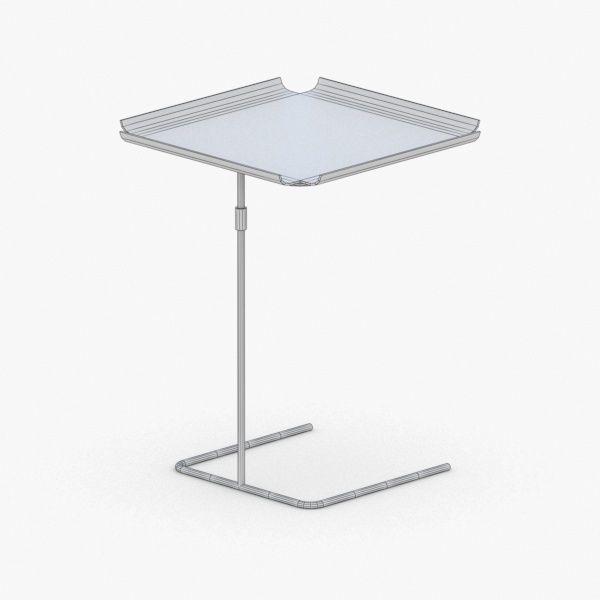 0651 - Coffee Table Low-poly 3D model_1