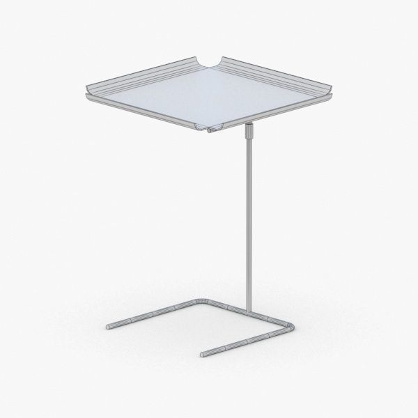 0651 - Coffee Table Low-poly 3D model_4