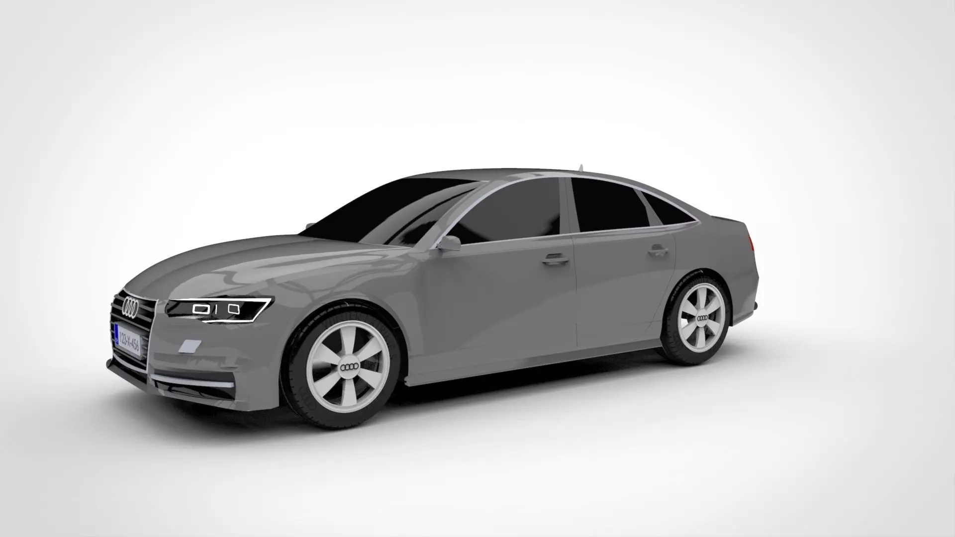 Audi A6 2016 3D model_0