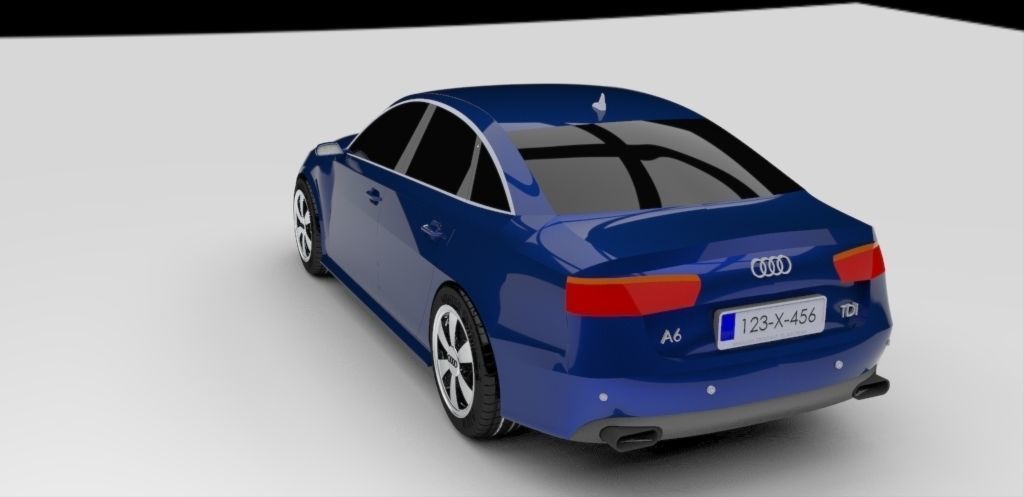 Audi A6 2016 3D model_3