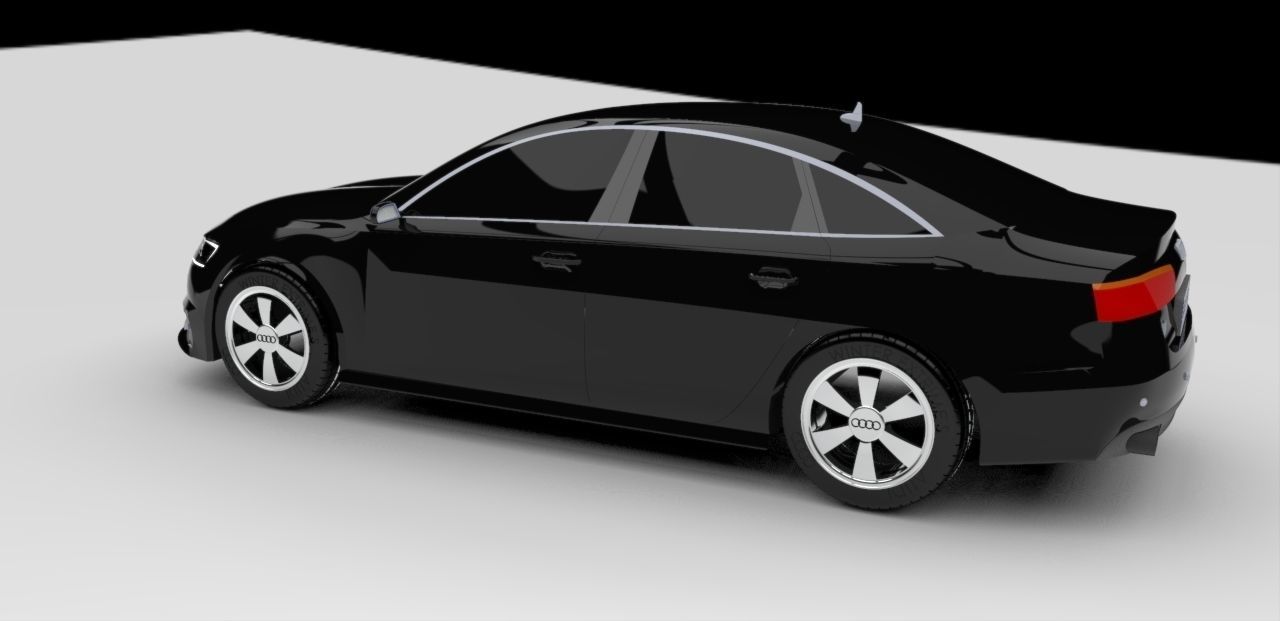 Audi A6 2016 3D model_4