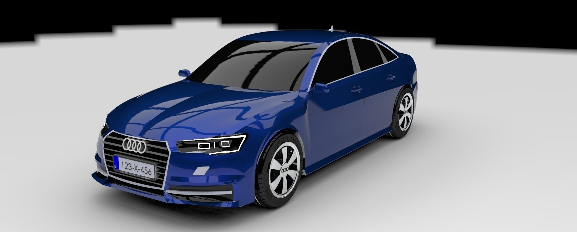 Audi A6 2016 3D model_1