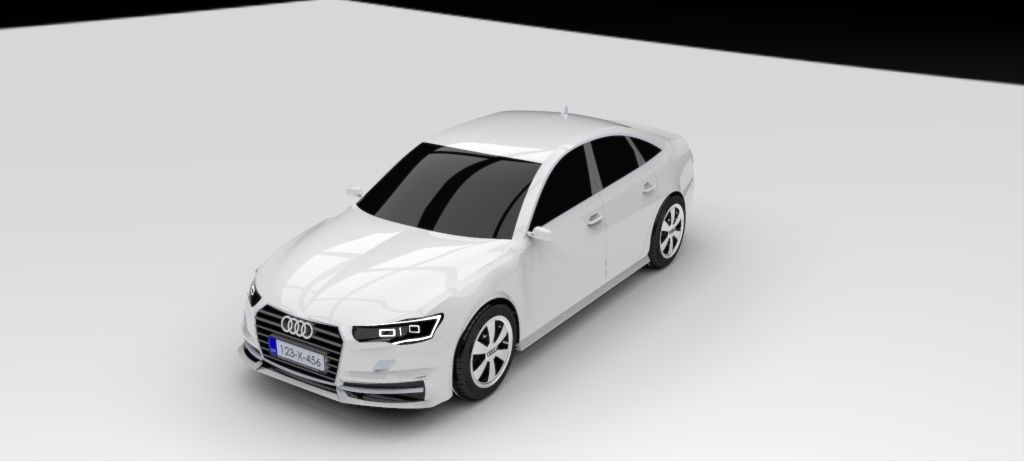 Audi A6 2016 3D model_5