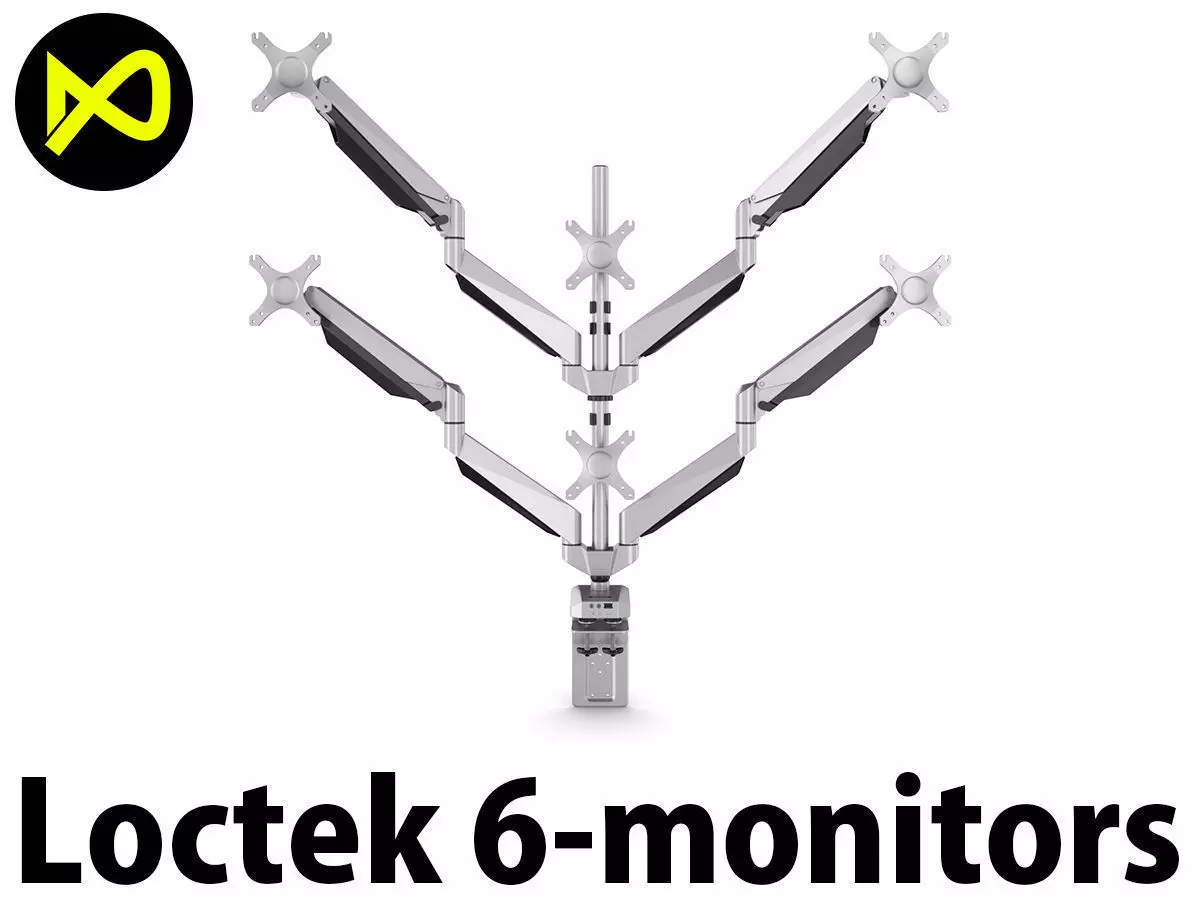 Multi-Monitor Mounts 3D model