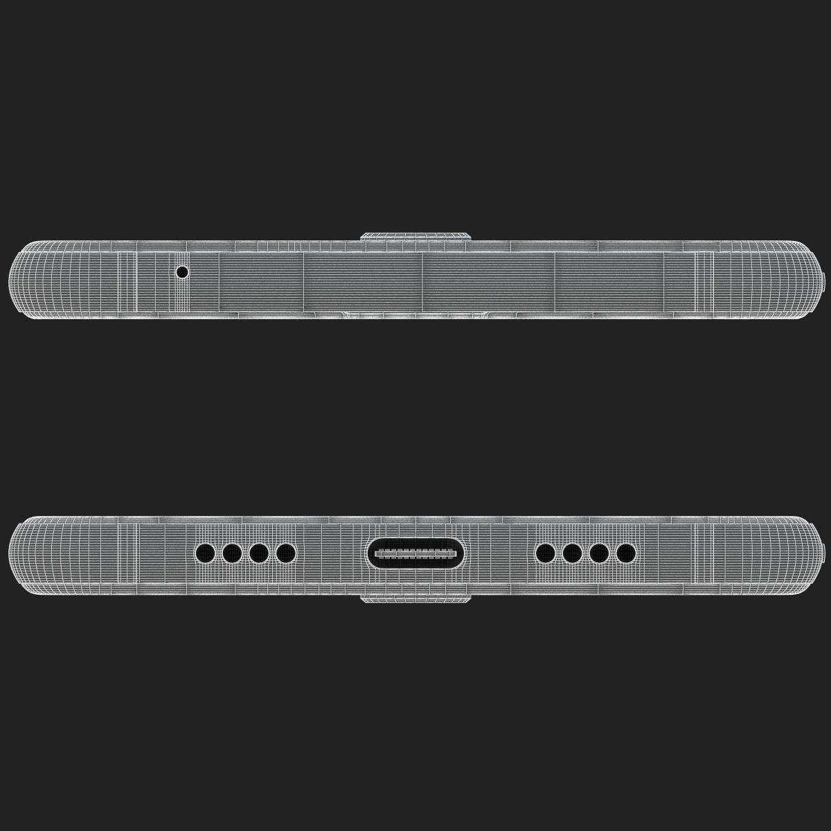 Xiaomi Mi Mix 2 Black  3D model_23