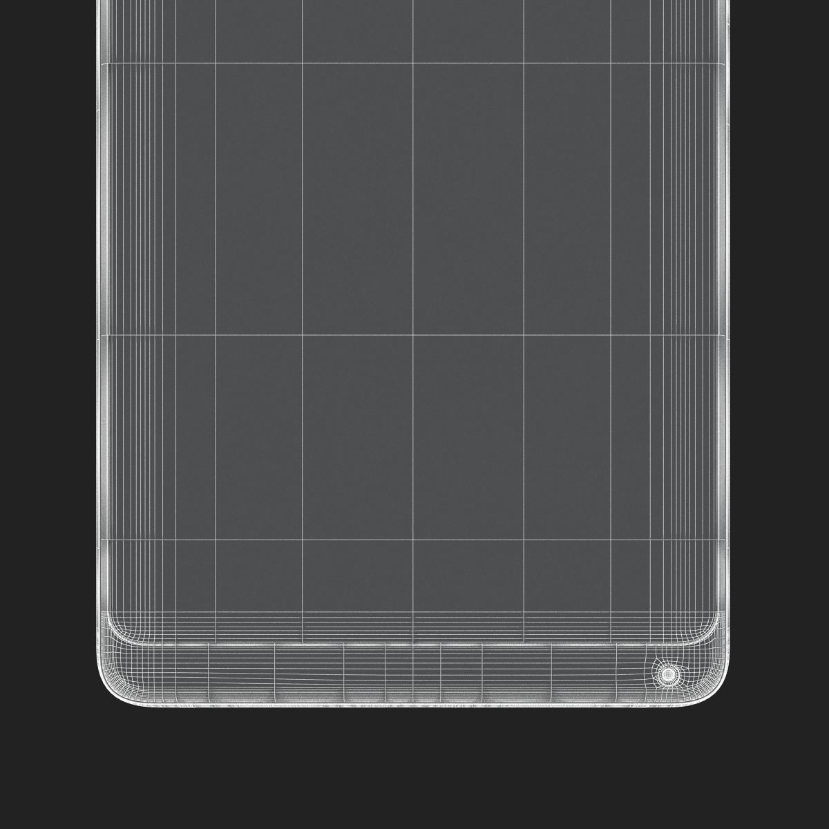 Xiaomi Mi Mix 2 Black  3D model_22