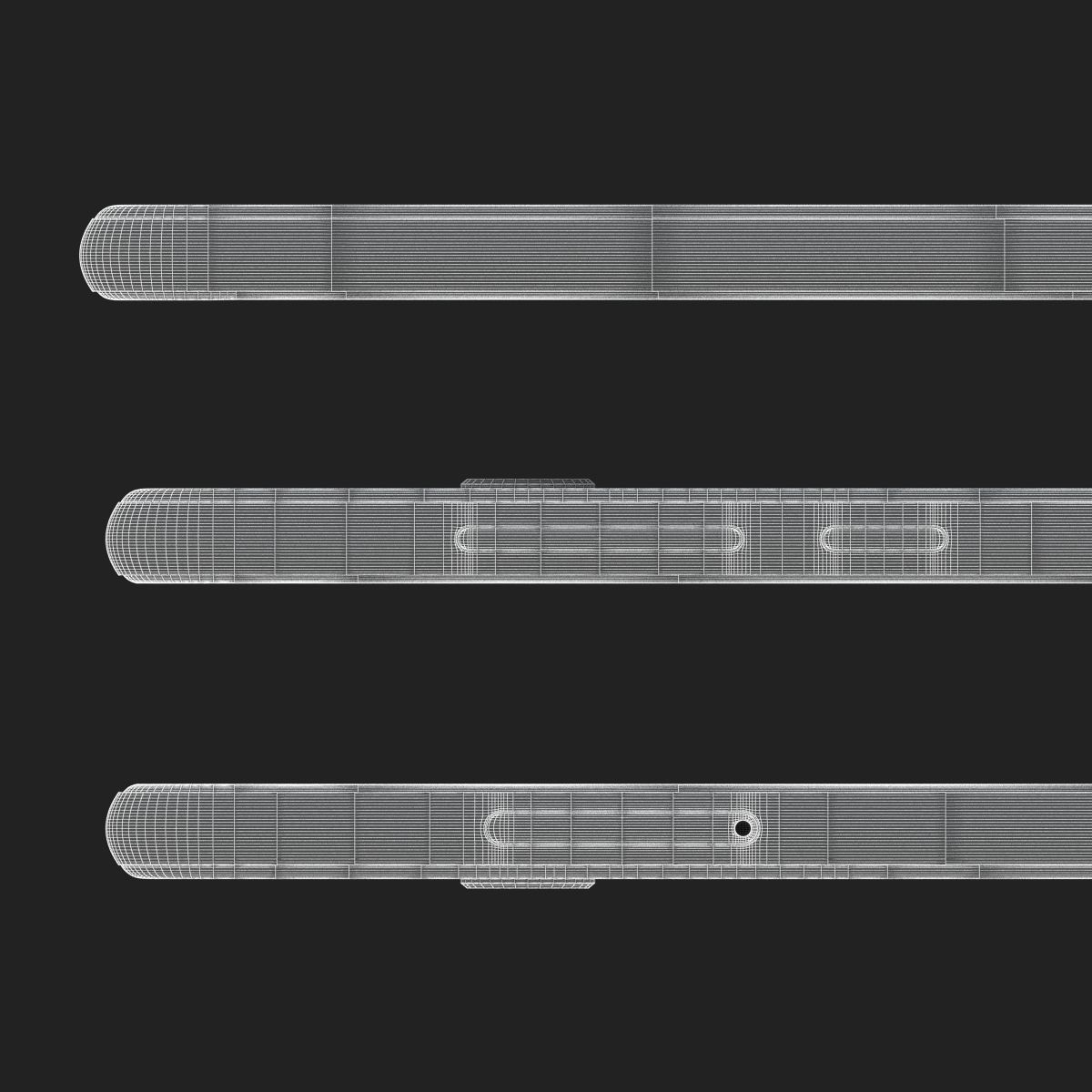 Xiaomi Mi Mix 2 Black  3D model_27