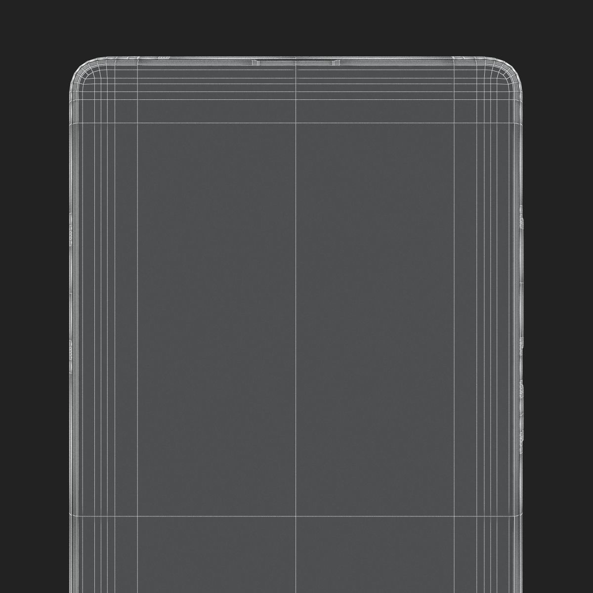 Xiaomi Mi Mix 2 Black  3D model_17