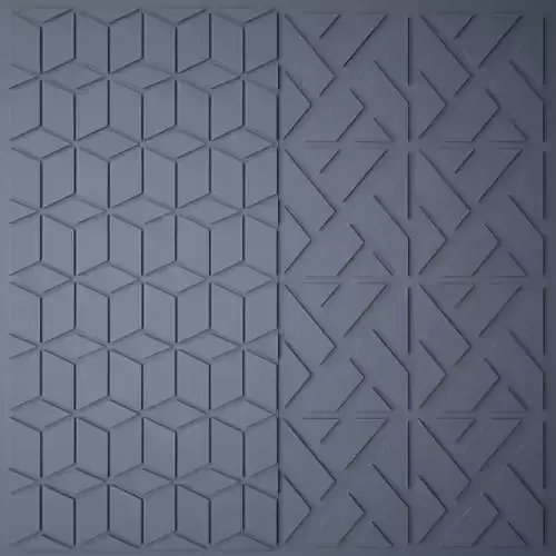 Polygonal Panel 3D model
