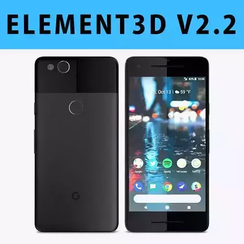 E3D - Google Pixel 2 Just Black