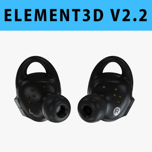E3D - Samsung Gear IconX 2018 3D model 3D model