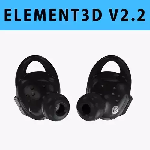 E3D - Samsung Gear IconX 2018 3D model