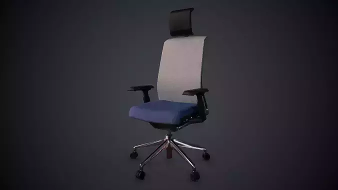 Conference Chair - PBR Game Ready