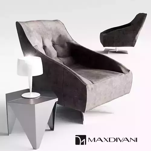MaxDivani Guscio Armachair 