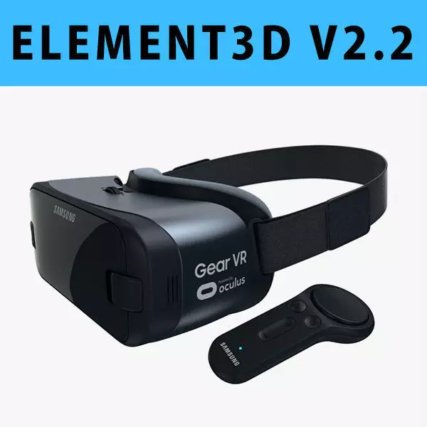E3D - Samsung Gear VR  Controller For Galaxy Note 8 model  3D model_0