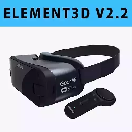 E3D - Samsung Gear VR  Controller For Galaxy Note 8 model  3D model