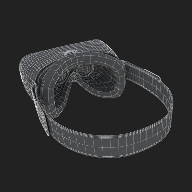 E3D - Samsung Gear VR  Controller For Galaxy Note 8 model  3D model_9