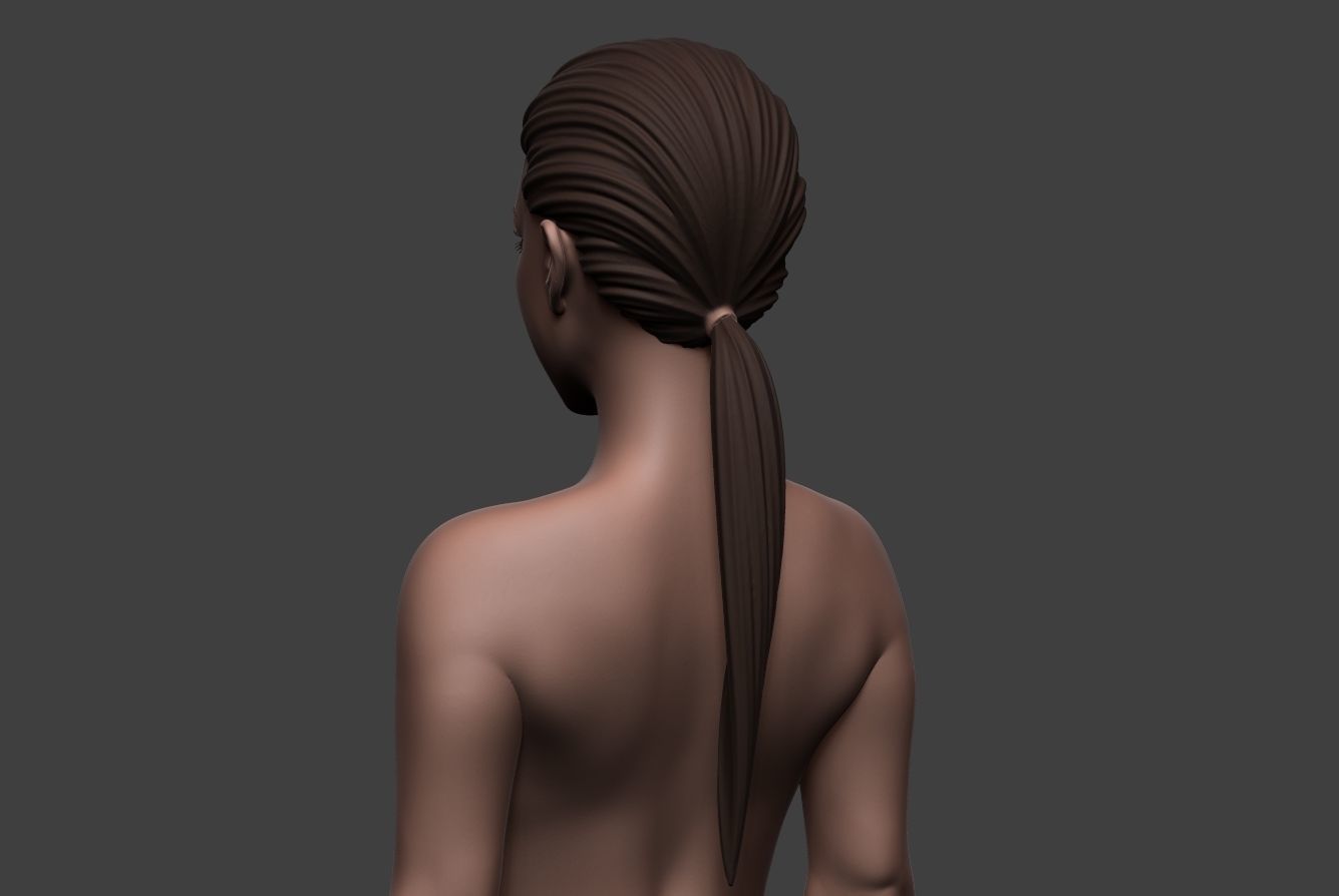 Female Body Basemesh 6 3D model_9