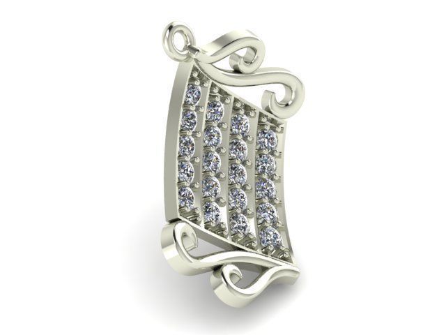 Pendant T00532 3D print model_1