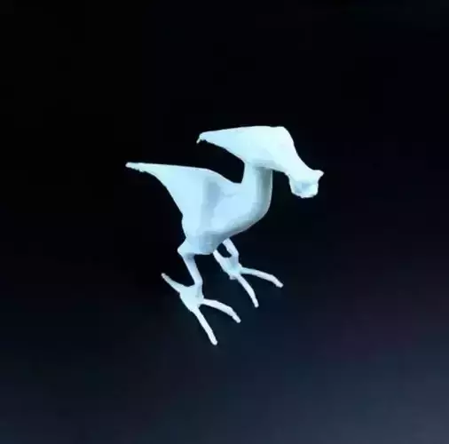 Alien dinosaur creature 3D print model