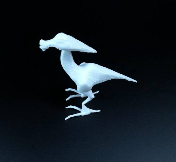 Alien dinosaur creature 3D print model_4
