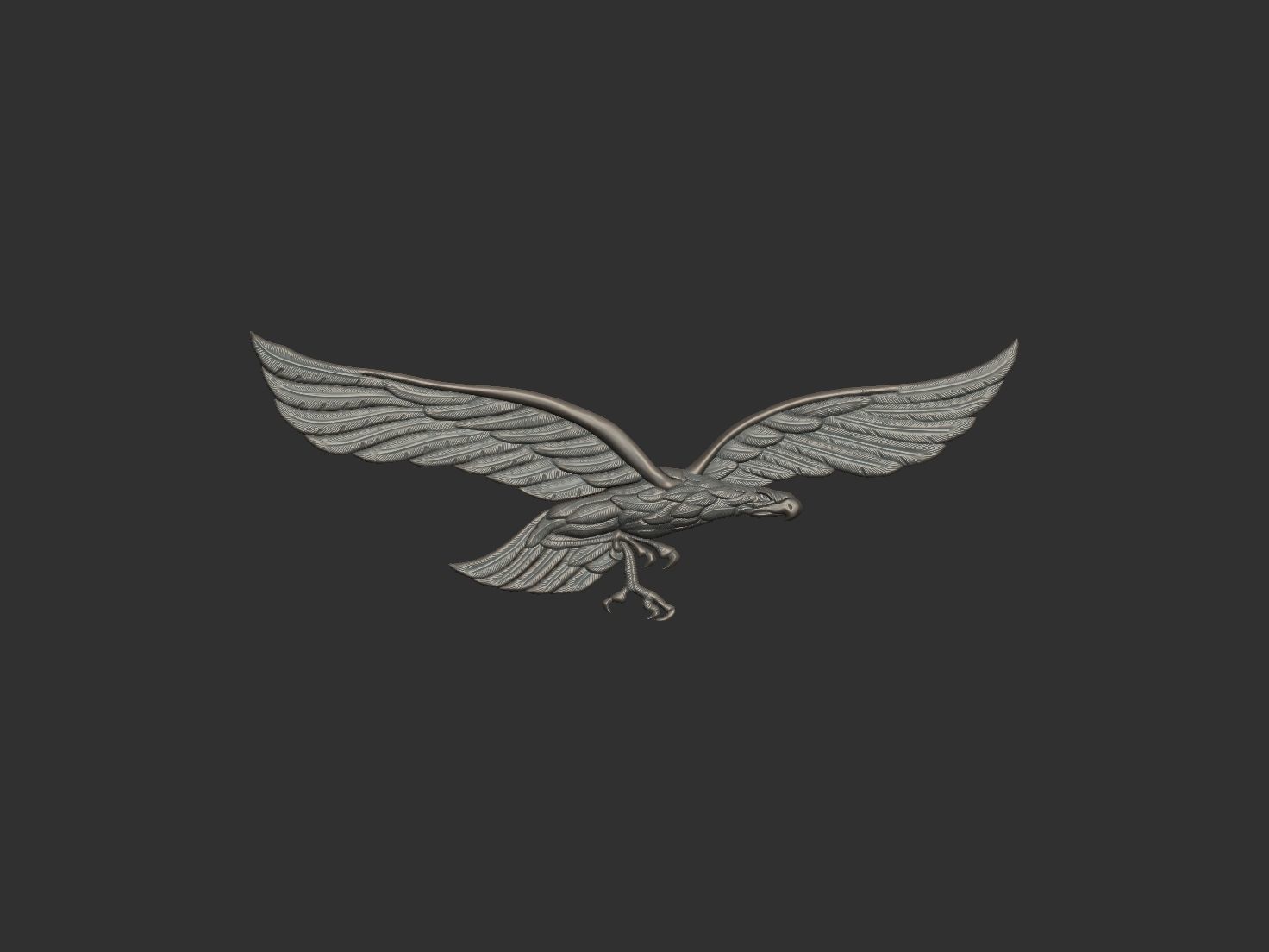 Eagle - Luftwaffe 3D model 3D printable | CGTrader
