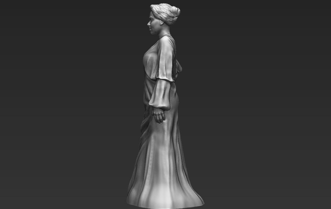 Adele 3D printing ready stl obj formats 3D print model_6