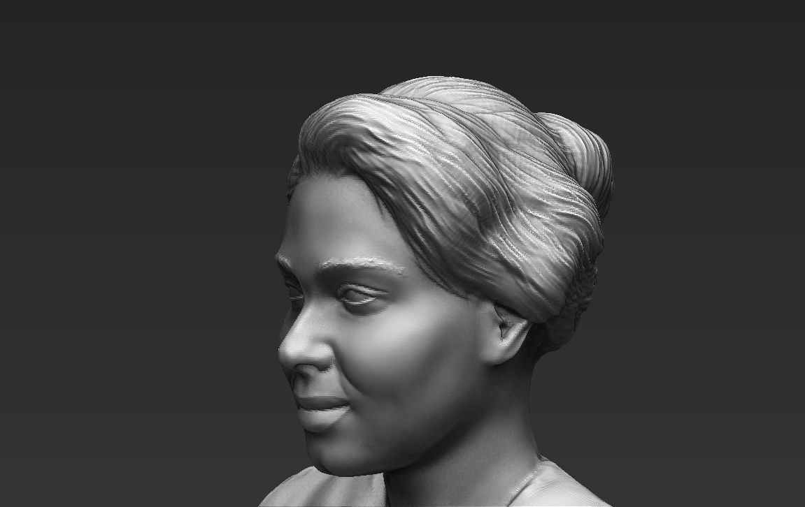 Adele ready for full color 3D printing 3D print model_35