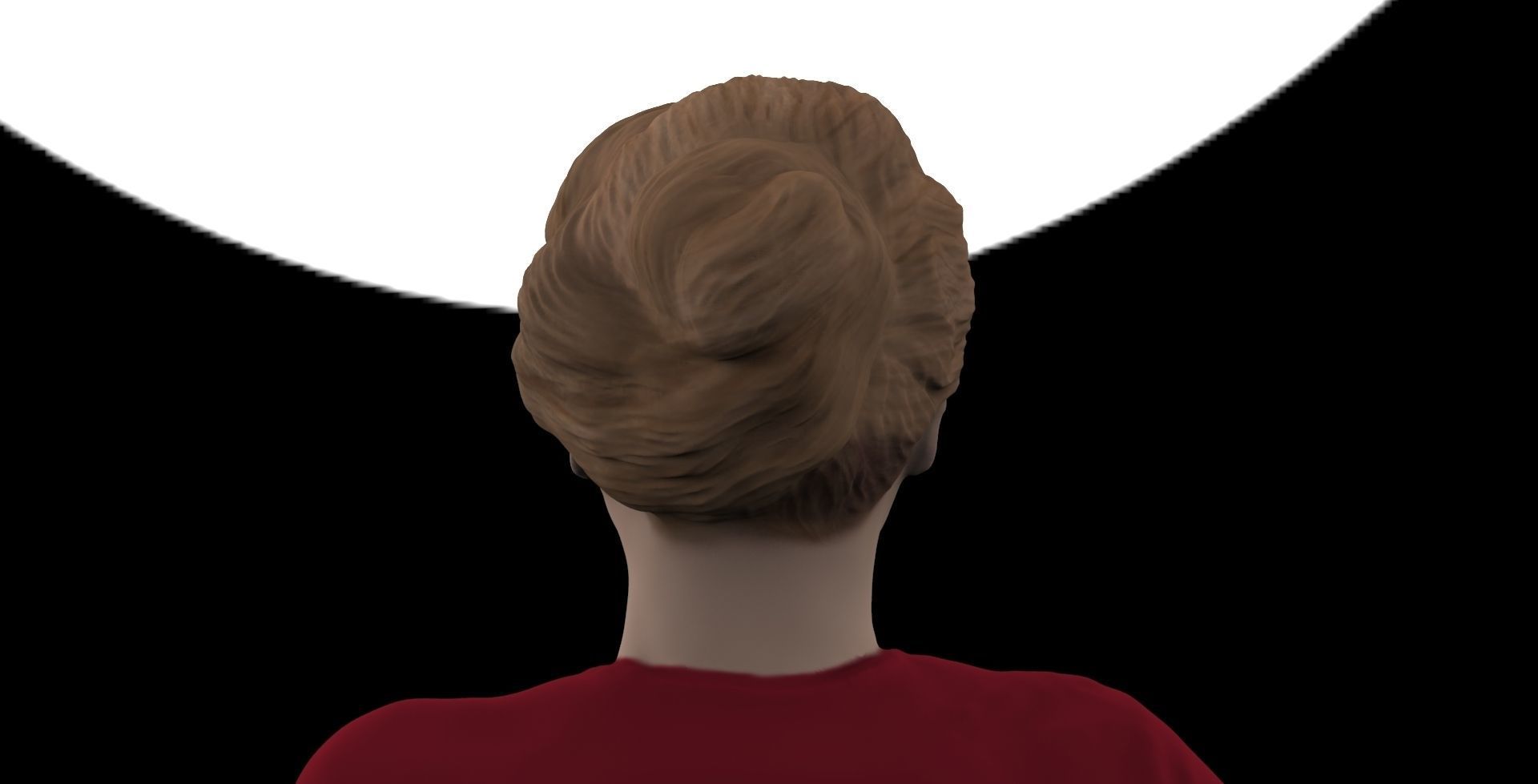 Adele ready for full color 3D printing 3D print model_21