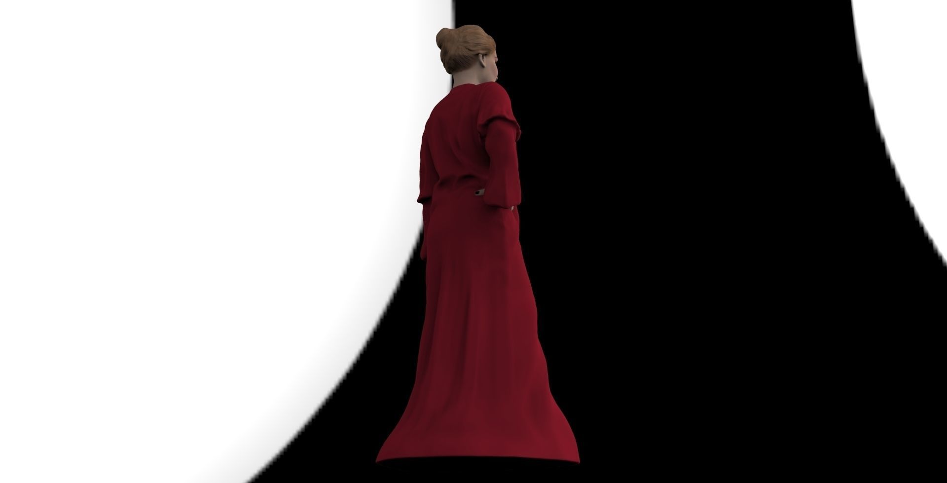 Adele ready for full color 3D printing 3D print model_23