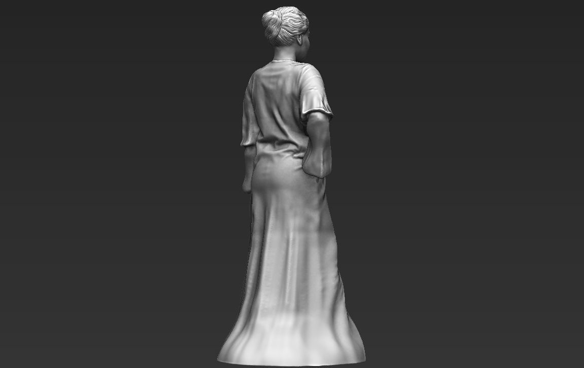 Adele ready for full color 3D printing 3D print model_34