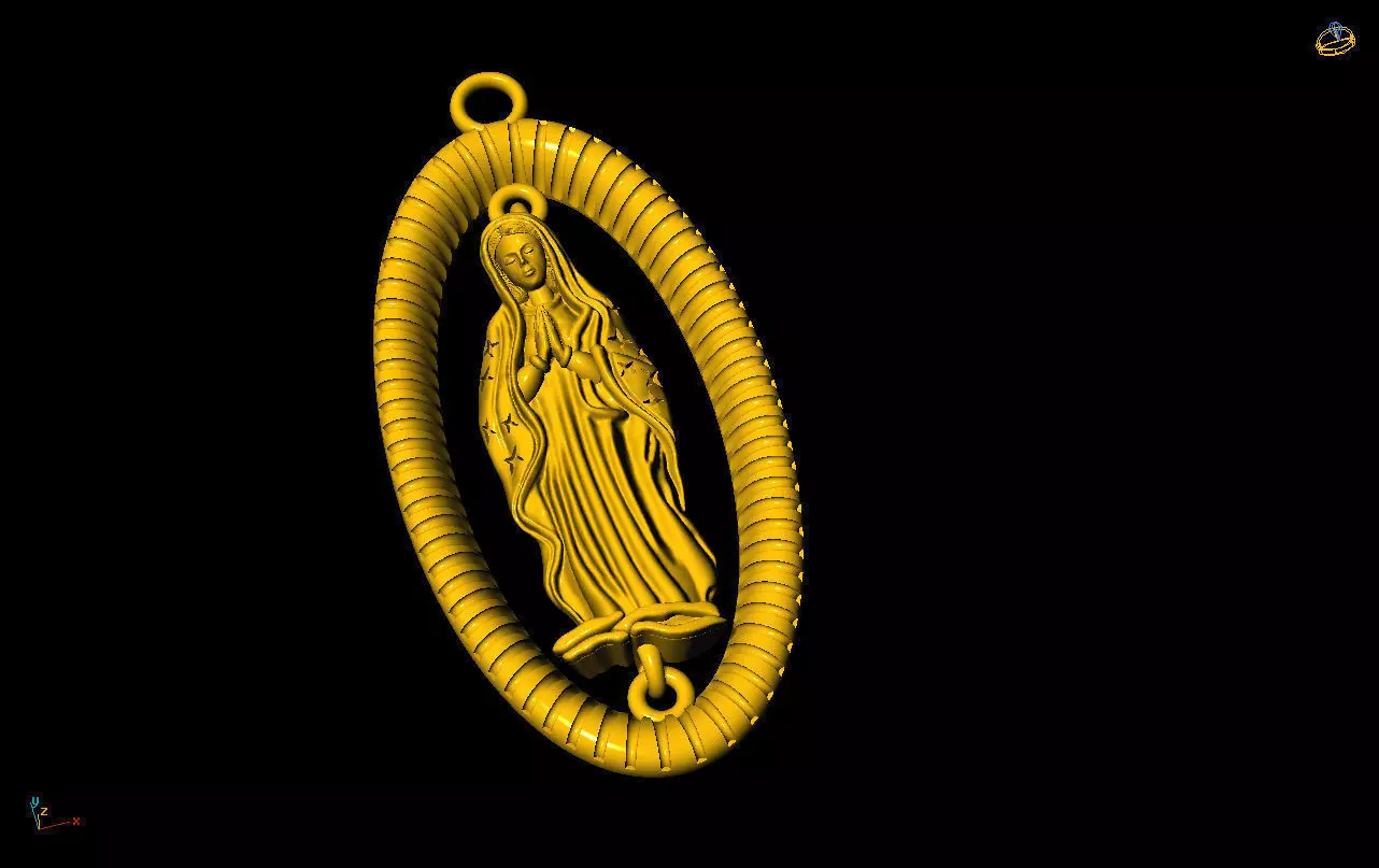 saint marie 3D print model