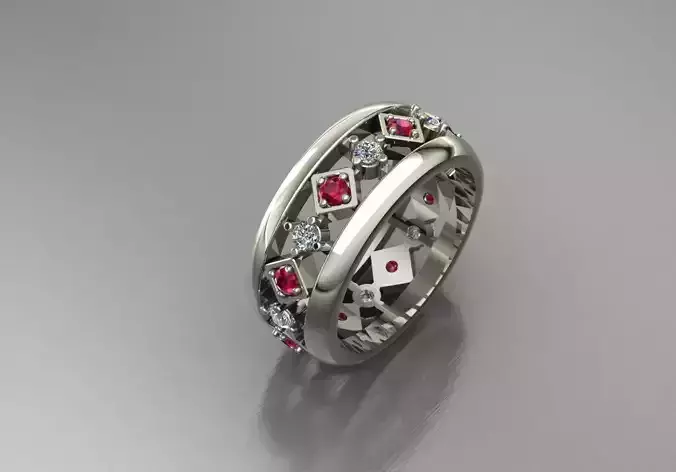 endless ring 3D print model